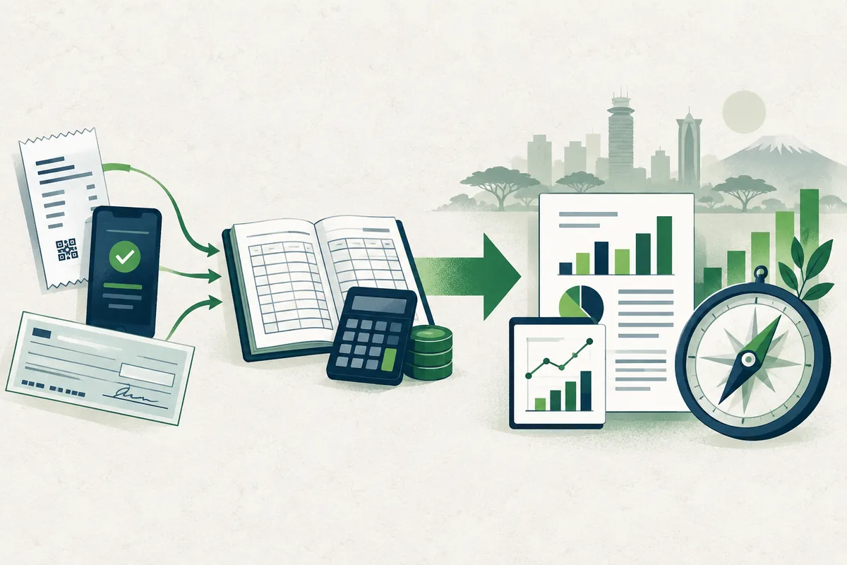 bookkeeping vs accounting in Kenya