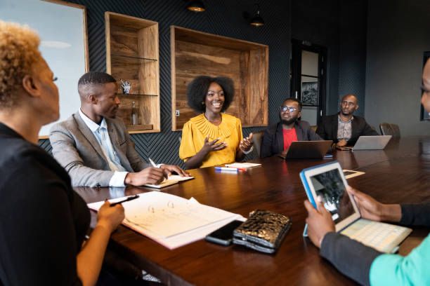 Professional consultant analyzing client invoices and project finances on a digital platform.